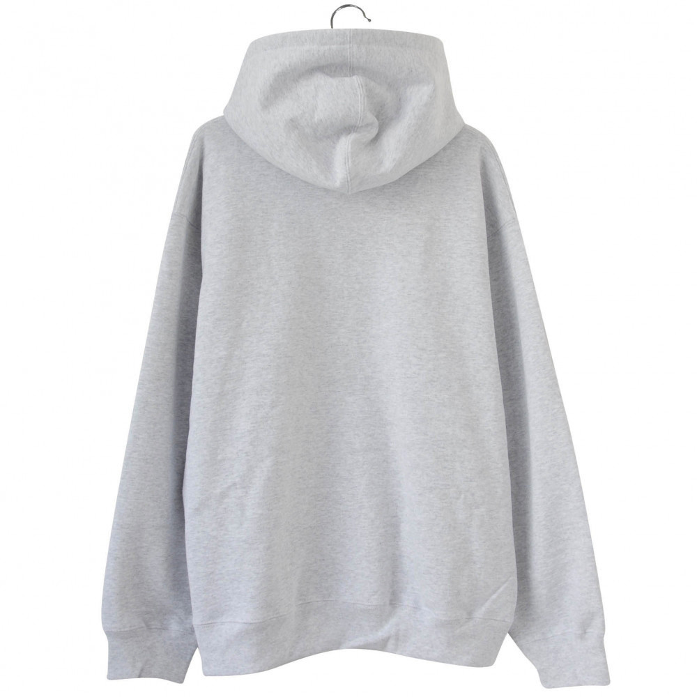 Supreme S Logo Hooded Sweatshirt (Heather Grey)